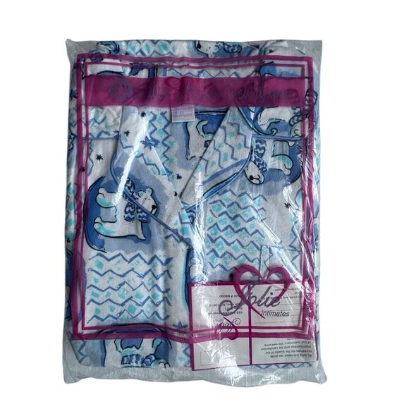 Jolie Pajama Set Top Bottom 100% Cotton Flannel SZ 2X - Picture 11 of 11